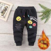 [促销][反季清仓]泰迪珍藏冬季中小男女童裤子棉裤加绒休闲幼儿裤