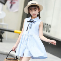 [促销]女童洋气裙子2018新款韩版中大儿童连衣裙12女孩夏装公主裙15岁