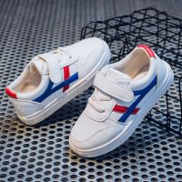 [促销]童鞋韩版儿童帆布鞋男童白鞋男孩小白鞋子女童运动板鞋小学生球鞋