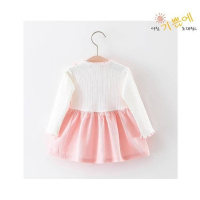 [促销]2018春秋装婴儿童装0-1-2-3岁儿童女宝宝春秋连衣裙女童公主裙子