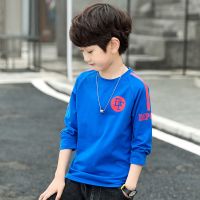 [促销][卓丹鸟]童装男长袖tT恤儿童圆领2018春秋装中大童装运动休闲潮