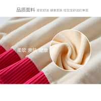 [促销]哆莱博童装毛衣套头中大童宝宝针织衫男童圆领秋冬装三层加绒加厚