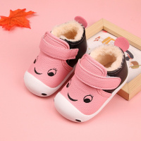 [促销]冬季宝宝棉鞋加绒加厚学步鞋软底防滑男女婴儿鞋保暖鞋0-1-2-3岁