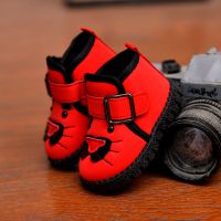 [促销]宝宝雪地靴1-3岁男儿童雪地靴新款冬季加绒婴儿棉鞋4岁女宝宝靴子