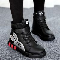 [促销]加绒加厚女童靴子新款儿童靴女鞋短靴冬鞋鞋公主韩版中大童学生