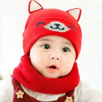 [促销]宝宝帽子男0-6-12个月儿套头针织帽儿童棉线帽秋冬婴幼儿帽子