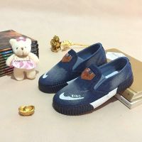 [促销][超级耐穿]儿童帆布鞋新款牛仔布童鞋男女童软底布鞋学生懒人鞋