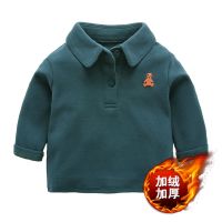 [促销]儿童打底衫秋冬装上衣18宝宝polo衫童装1岁儿衣服婴儿长袖T恤