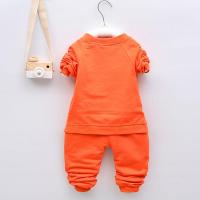 [促销]童装男女童7字二件套休闲运动装女套装2018儿童长袖长裤两件套