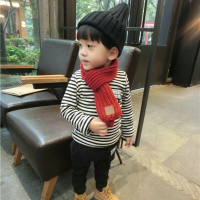 [促销]儿童围巾秋冬季儿童保暖围脖男童女童小宝宝围巾加厚针织小围巾韩