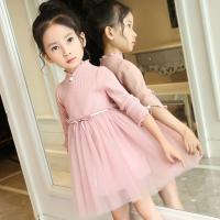 [促销]女童秋冬装加绒加厚连衣裙2017新款韩版女孩长袖裙子儿童公主裙潮