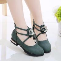 [促销]女童白色小皮鞋春秋2018新款韩版公主软底女童小皮鞋单鞋平底百搭