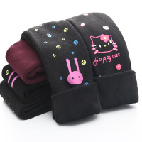 [促销]秋冬季七彩棉儿童打底裤女童装宝宝外穿款保暖棉裤长裤子加绒加厚