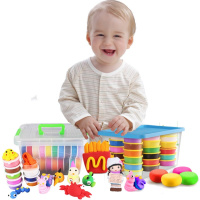 [促销][12色24色36色]太空彩泥套装安全无毒超轻粘土黏土儿童盒装玩具