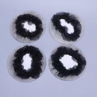 [促销]儿童网兜芭蕾舞蹈考级盘花边蕾丝头饰隐形网套饰空姐弹力