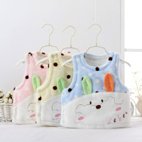 [促销]婴儿马甲秋冬儿童纯棉儿坎肩春秋男童背心女宝宝马甲儿童纯棉马甲婴儿绒棉背心男女宝宝坎肩纯棉内胆