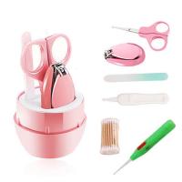 [促销]婴儿指甲剪6套装儿宝宝指甲刀专用防夹肉指甲钳安全儿童剪刀