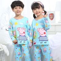[促销]儿童睡衣长短袖男女童家居服男女宝宝薄款睡衣女孩睡衣童装空服