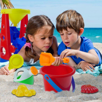 [促销]儿童沙滩玩具套装 宝宝沙子玩具套装玩沙工具铲子沙滩车挖沙玩具