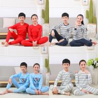 [促销]青少年女童红色内衣套装中大童棉毛衫儿童男童本命年秋衣秋裤纯棉