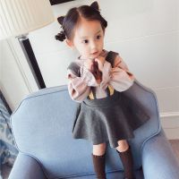 [促销]女童连衣裙2018秋季新款韩版女宝宝背心裙中小童时尚带公主裙潮