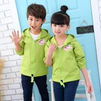 [促销]男女童春秋外套2018年春季新款儿童中大童春装上衣夹克外套棉