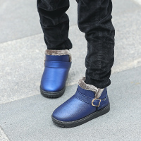 [促销]儿童雪地靴防水女童靴秋冬季短靴男童棉靴儿童雪地靴女童加厚保暖短靴棉鞋宝宝冬靴子儿童雪地靴女冬季新款棉鞋男童加绒保