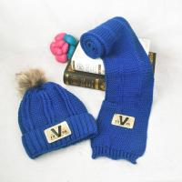 [促销]儿童帽子围巾保暖护耳加绒套装男女宝宝幼儿6-12个月1-2-岁秋冬季