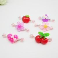 [促销]韩国儿童弹簧拉拉夹头饰品公主女童卡子可爱卡通夹子宝宝小女孩