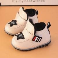 [促销]0-2岁冬季加厚保暖宝宝棉鞋闪灯软底防滑儿童棉靴宝宝皮靴宝宝鞋