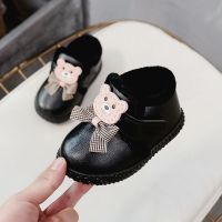 [促销]2018冬新款女宝宝学步鞋加绒 婴幼儿软底童鞋0-1-2岁保暖加厚棉鞋