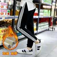 [促销]女童裤子2018秋装新款运动裤加绒中大童加厚休闲裤儿童长裤外穿冬