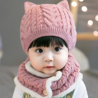 [促销]新款宝宝帽子秋冬季韩版可爱男女儿童公主加绒保暖护耳帽1-2岁潮0