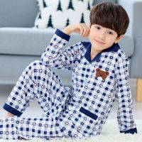 [促销]儿童睡衣男童春秋纯棉长袖套装男孩全棉宝宝小童夏季大童装家居服