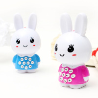 [促销]送挂绳迷你兔故事机早教机婴幼儿童音乐宝宝音乐玩具电池自备