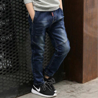 [促销]童装男童牛仔裤童裤春秋冬款单裤长裤儿童裤子韩版中大童