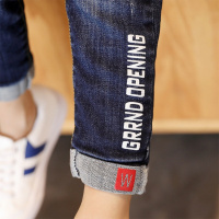 [促销]华维登春秋男童裤子中大童牛仔裤男童长裤儿童裤子男孩单裤韩版潮