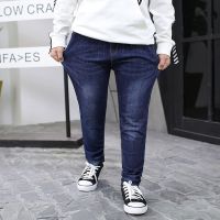 [促销]秋装新款童装男童牛仔裤儿童裤子男孩长裤中大童初中小学生裤