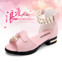 [促销]女童凉鞋中大童学生鞋公主鞋韩版女童鞋蝴蝶结小女孩沙滩鞋宝宝鞋