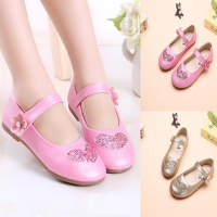 [促销]儿童鞋女童单鞋春秋女童水钻公主鞋中大童皮鞋小女孩跳舞鞋宝宝鞋