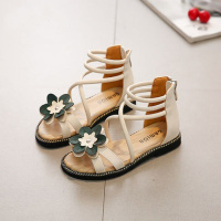 [促销]女童凉鞋2018夏季新款韩版儿童中大童女童鞋平底公主鞋小女孩鞋子