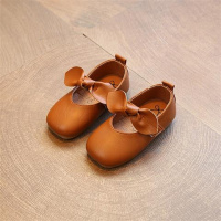 [促销]女童公主鞋子凉鞋单鞋2018新儿童软底时尚百搭舞蹈皮鞋宝宝学步鞋