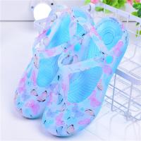 [促销]儿童果冻鞋亲子果冻鞋韩版沙滩拖鞋防滑坡跟儿童拖鞋儿童洞洞鞋