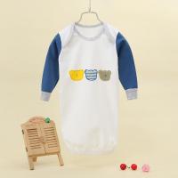 [促销][宝妈必买-纯棉睡袍]儿童睡衣婴儿睡袍春秋季男女宝宝衣服浴袍幼儿纯棉小孩睡裙春夏装 儿童睡衣纯棉春秋季长袖全棉家