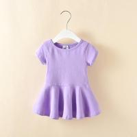 [促销]92棉女童连衣裙夏装2018新款童装婴儿小童宝宝儿童裙子六一舞蹈裙