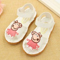 [促销]娜贝涵宝宝凉鞋小猪Q版卡通韩版童鞋女童凉鞋夏公主鞋中小儿童鞋