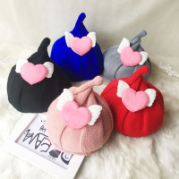 [促销]宝宝毛线帽子女秋冬男女儿童针织帽加绒加厚保暖春秋婴儿帽子圣诞