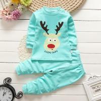 [促销]童装儿童内衣纯棉套装春夏秋衣秋裤男童女童宝宝全棉小孩睡衣春装