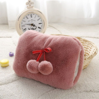 [促销]申花充电热水袋已注水 可拆洗国标暖水袋 暖手宝充电 暖腰带