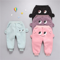 [促销]男女宝宝加绒加厚裤子冬季女童棉裤婴幼儿童加厚大PP保暖裤01-2-3